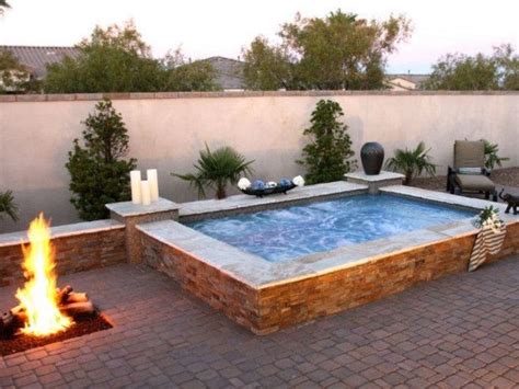 …ibc above ground plunge pool. Image result for plunge pool | Hot tub backyard, Backyard fire