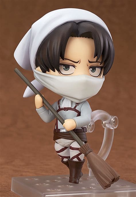 crunchyroll good smile offers exclusive cleaning levi nendoroid