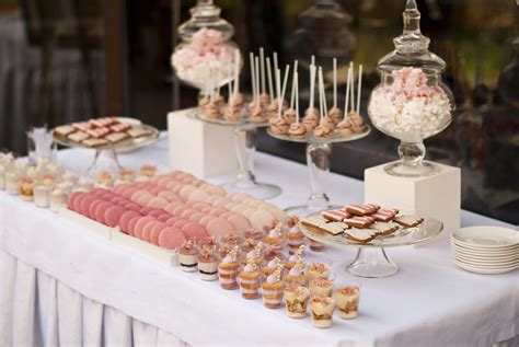 Dessert Table For A Wedding Party Mesa De Postres Para La Fiesta