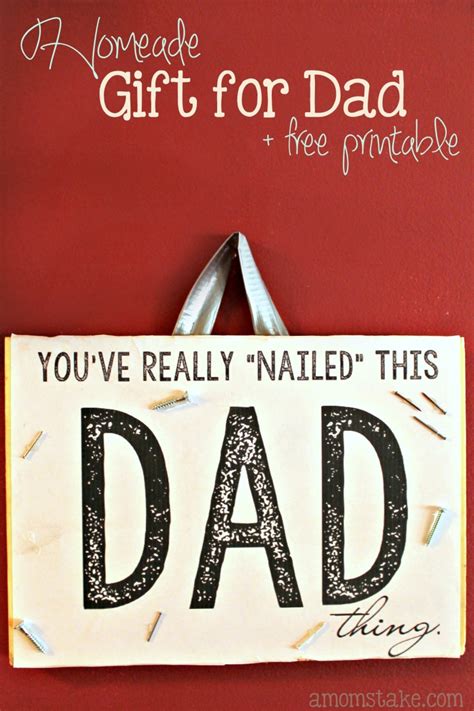 We did not find results for: Dad, You've Nailed It! Homemade Gift for Dad - A Mom's Take
