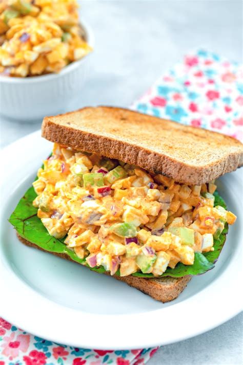 We have chickens and an excess of fresh eggs. Egg Salad with Lots of Crunch Recipe | We are not Martha