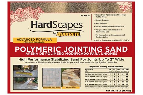 Quikrete Hardscapes Polymeric Jointing Sand Concrete Construction
