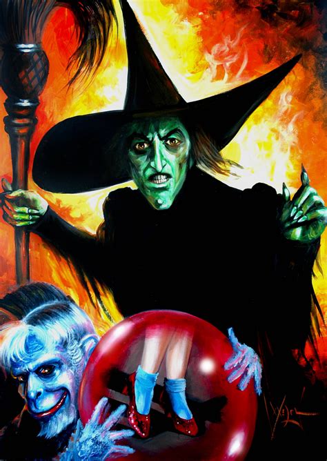 Wicked Witch Painting At Explore Collection Of