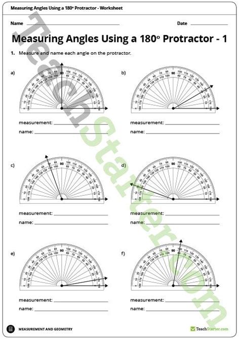 Measuring Angles With A Protractor Worksheet Maniaqust