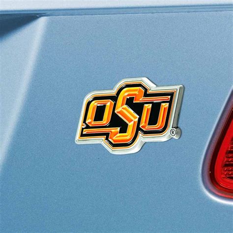 Oklahoma State University Color Emblem 3x32
