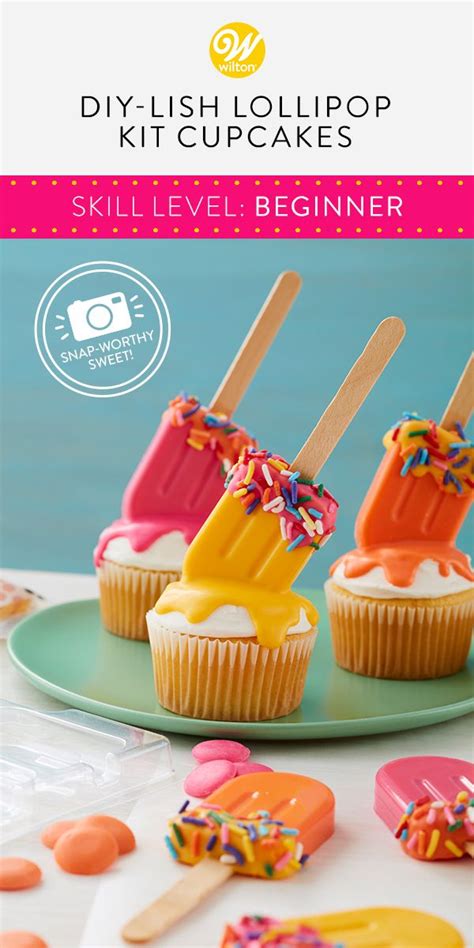 Diy Lish Lollipop Kit Cupcakes Recipe Cupcake Recipes Baking