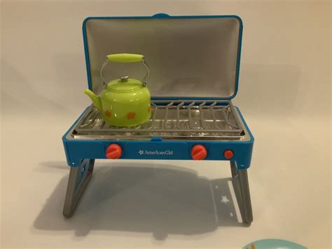 American Girl Camp Treats Grill Stove Camping Campfire Truly Me 887961135022 Ebay