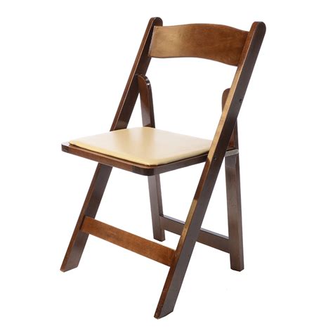 This was because persecution was rampant. Fruitwood Padded Folding Chair - Signature Event Rentals
