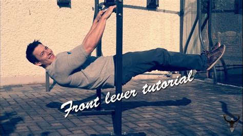 front lever tutorial youtube