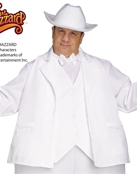 Boss Hogg White Suit The Dukes Of Hazzard Adult Mens Plus Size