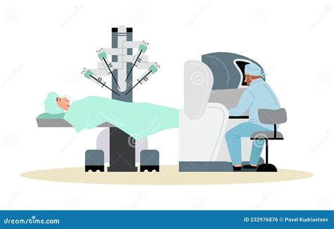 Robotic Surgery Illustration Cartoondealer Com