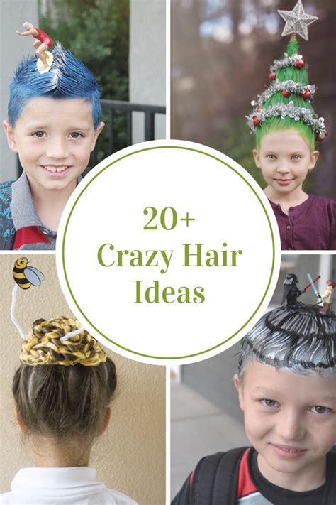 100 Easy And Unique Crazy Hair Day Ideas The Idea Room