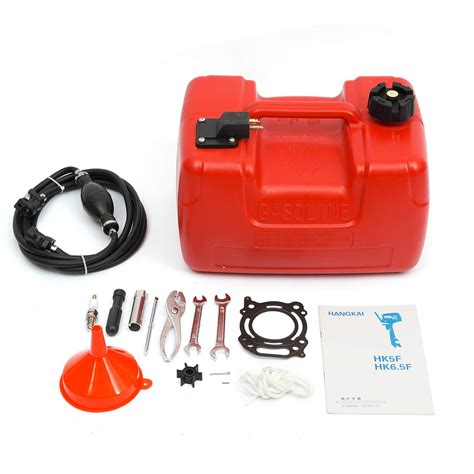 HANGKAI Outboard Motor, 4 Stroke 6.5HP Heavy Duty Outboard Motor