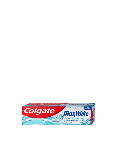 Colgate Toothpaste Max White Crystals British Chemist