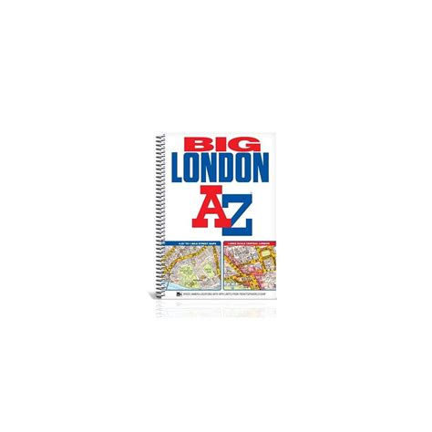 Big London A Z Street Atlas Published By The A Z Map Company