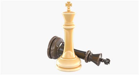 King Chess Piece 3d Model Turbosquid 1240932
