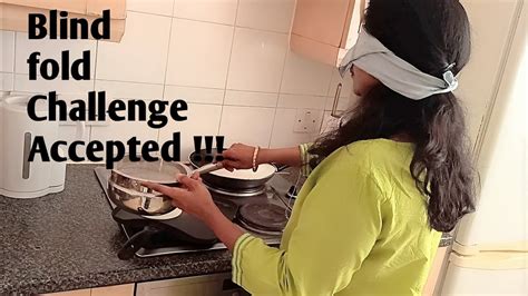 Blind Fold Cooking Challenge Accepted 3 Ingredient Spicy Tomato