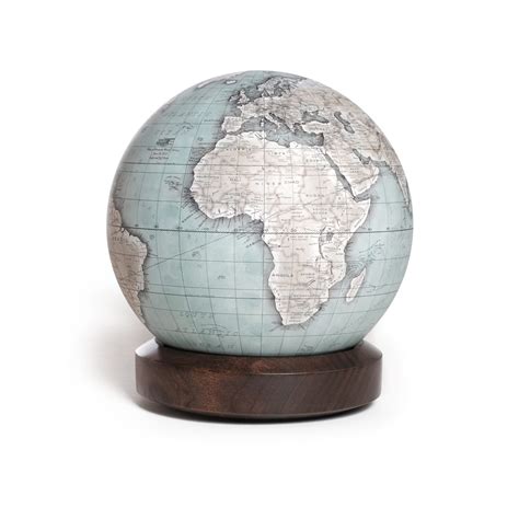 Turquoise Albion Desktop Globes 22cm And 36cm Diameter Globemakers