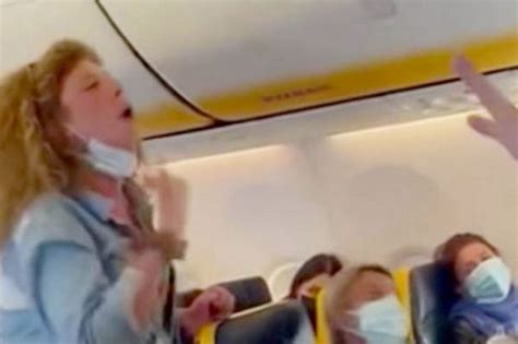 Ryanair Passenger Attacks Woman On Flight In Row Over Face Coverings Before Being Dragged Off