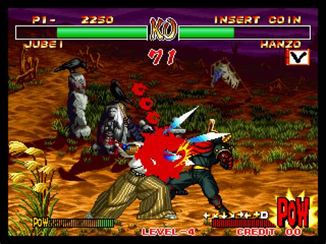 Samurai Shodown 2 Neo Geo 029 The King Of Grabs