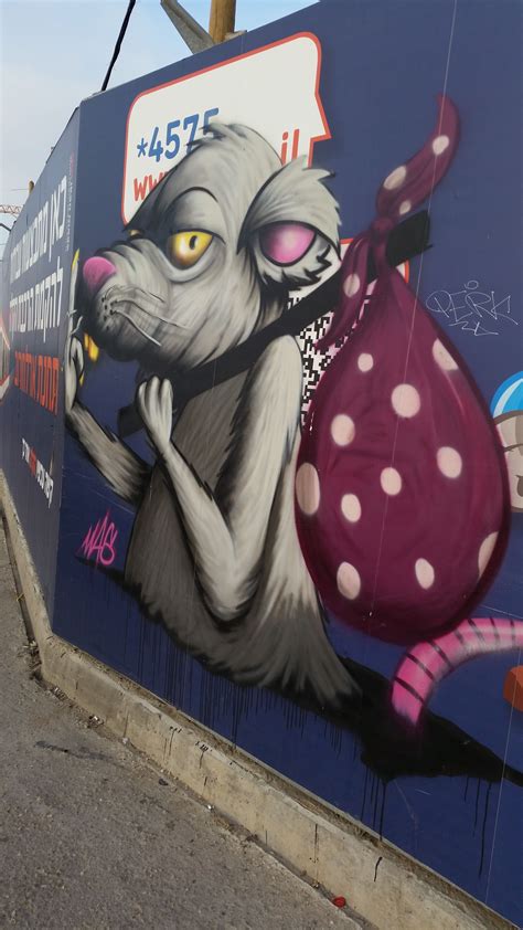 Street Rat Graffiti Art Street Art Art