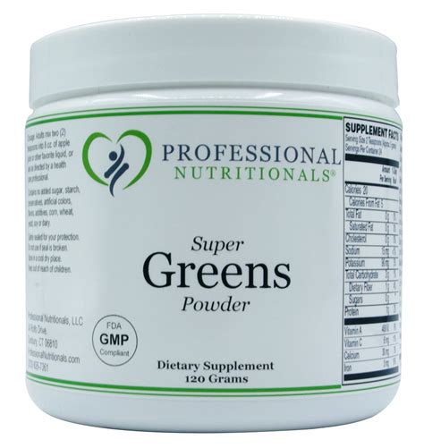 Organifi green juice is a product that is strictly a superfood powder. Super Greens Powder - Professional Nutritionals