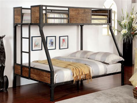 Offered in multiple colors and comes in either twin or full size. Industrial Twin/Full Metal Bunk - Kids Furniture In Los ...