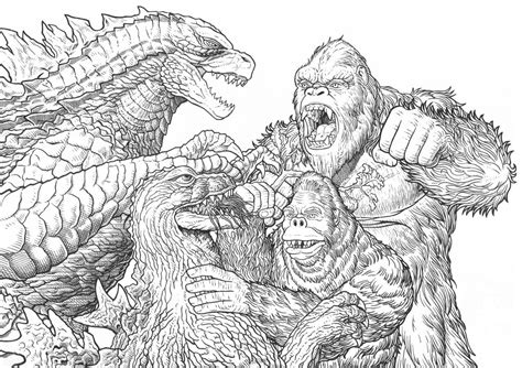 King Kong Coloring Pages | Print and Color