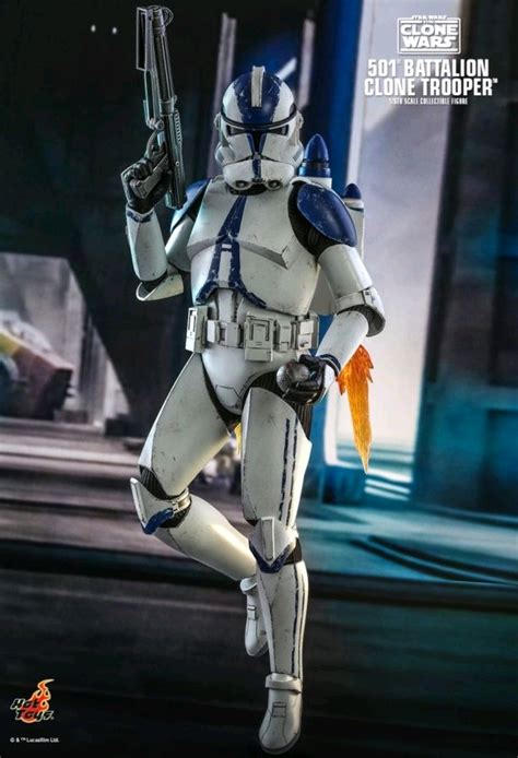 501st Battalion Clone Trooper 12 Articulated Figure At Mighty Ape Nz