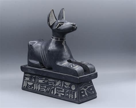 Egyptian Jackal Statue