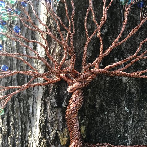 10 Inch Handmade Copper Wire Tree Of Life One Of A Etsy