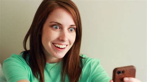 Overly Attached Girlfriend Memes Blank