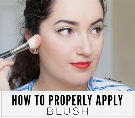 Brikasia Beauty Blog How To Properly Apply Blush