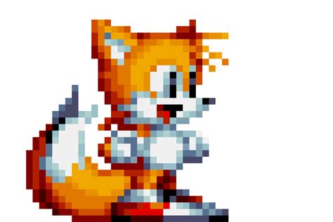 Attention All Tails Fans Pixel Art Pixel Art Design Retro Gaming Art