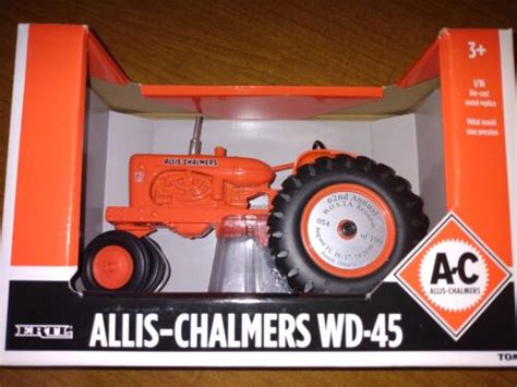 Ertl 116 Allis Chalmers Wd45 Farm Toy Tractor 2019 Gathering Of The