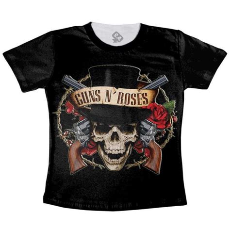 Camiseta Guns N Roses Na Camiseteria S A
