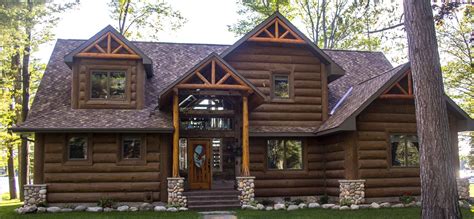 Cast from genuine cedar, this siding has the look & feel of the real thing. Concrete Log Siding | Log Cabin Siding | Log Cabin Homes ...