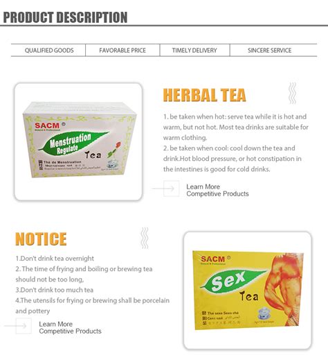 China Health Product Herbal Tea Sex Tea China Tea Sex Tea