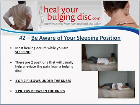 Common causes of this lower back pain include spinal stenosis, herniated discs, and sciatica, and these conditions can all be exasperated while sleeping. Bulging Disc Treatment | Dr. Ron Daulton, Jr. Discusses 3 ...