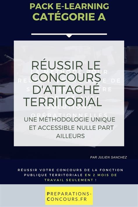 R USSIR LE CONCOURS D'ATTACH TERRITORIAL en 2020 ...
