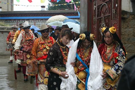 Tibetan Style Wedding Ceremony Held In Sichuan Tibet Travel Blog