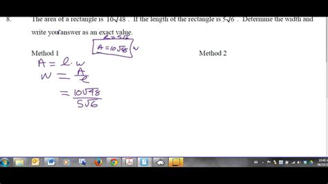 Subtraction, multiplication, division, exponentiation, logarithm, factorial, summation, integration, differentiation, etc. Multiplication and Division of Radicals - YouTube