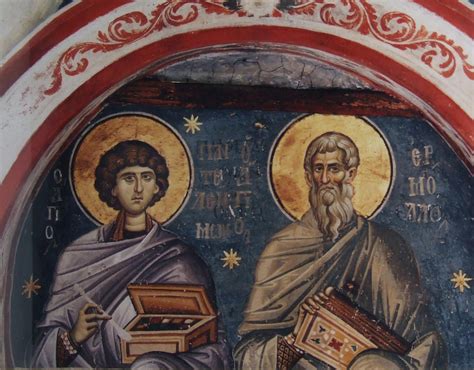 Ο άγιος παντελεήμων γεννήθηκε περί τα μέσα του 3ου αιώνα στη νικομήδεια της βιθυνίας. Άγιος Παντελεήμων & Άγιος Ερμόλαος / Saint Panteleimon ...