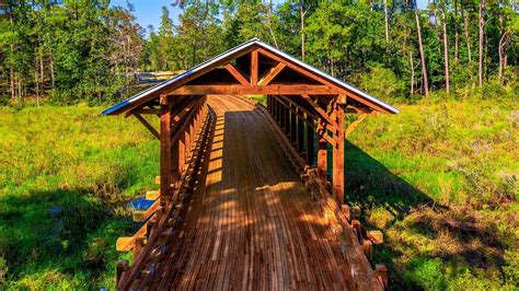 Custom Timber Vehicular Bridges Residential And Commercial — Backwoods