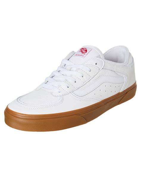 Vans Rowley Classic Leather Shoe True White Surfstitch