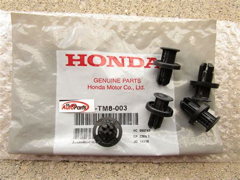 Fits 12 22 Honda Under Cover Retainer Clips Oem Qty 5 Brand New