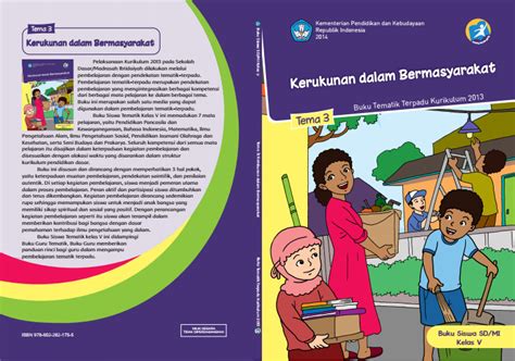 Download Revisi Buku Tematik Kurikulum 2013 Sdmi Kelas 5 Tema 3 Kerukunan Dalam Bermasyarakat