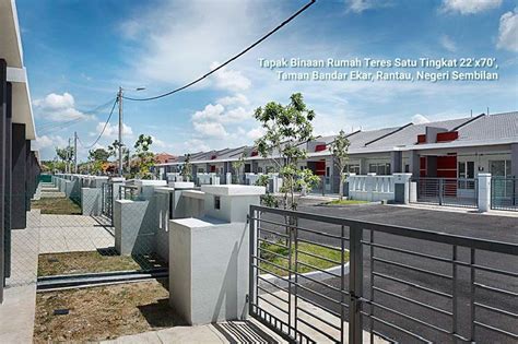 Residential land • land area : Taman Bandar Ekar Rantau (FASA 1) - Mega 3 Housing