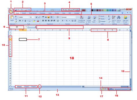 Mengenal Interface Tampilan Microsoft Excel Belajar W