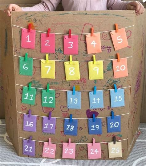 15 Easy Diy Advent Calendars For Kids Simple Well Balanced